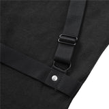 LFB Snuggle Harness Bondage Bodysuit - Black