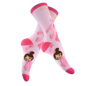 Crew Socks - Princess Pink