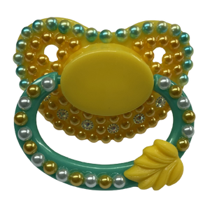 Adult Baby Size 6 Pacifier - Teal Fall