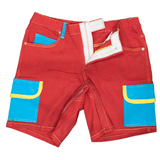 Tykables Twill Cargo Shorts - Red