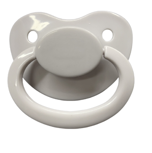 Adult Baby Size 6 Pacifier - White